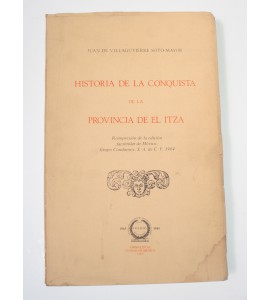 Historia de la Conquista de la Provincia de el Itza