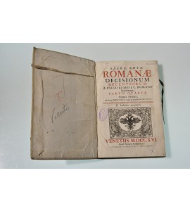 Sacrae Rotae Romanae Decisionum recentiorum. Tomus tertius