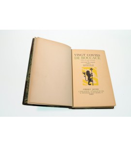 Vingt Contes De Boccace. Traduits De L'Italien Par Antoine Le Macon