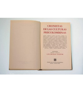 Cronistas de las Culturas Precolombinas