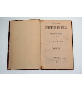Almanaque Estadístico de las oficinas y guia de forasteros para 1874