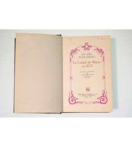 Un año, hace ciento. La Ciudad de México en 1873