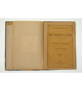 Estudio biográfico del excmo. Sr. D. Miguel Barbachano y Tarrazo antiguo gobernante de la Península Yucateca