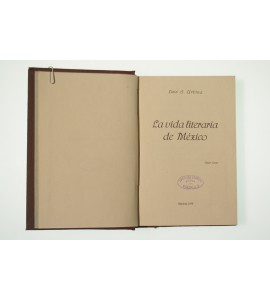 La vida literaria de México