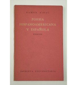 Poesia hispanoamericana y española, ensayos