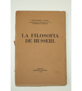 La filosofía de Husserl *