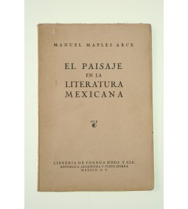El paisaje en la literatura mexicana
