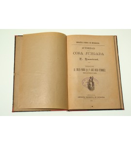 Autoridad de la cosa juzgada *