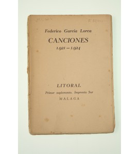 Canciones 1921 - 1924 *