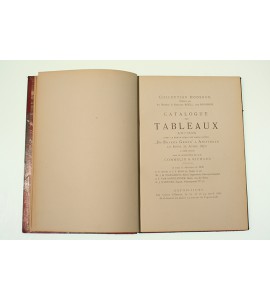 Catalogue des Tableaux anciens