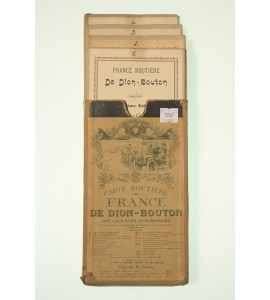 Carté Routiére de France de Dion-Bouton Spéciale pour Automobiles