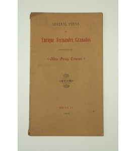 Several poems of Enrique Fernández Granados *