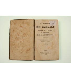 Napoleón en España o Historia de la Guerra de la Península 