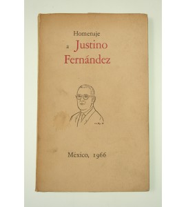 Homenaje a Justino Fernández 