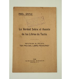 La verdad sobre el asunto de los libros de texto
