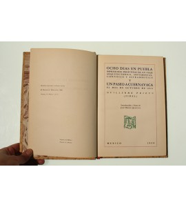 Ocho días en Puebla y un paseo a Cuernavaca