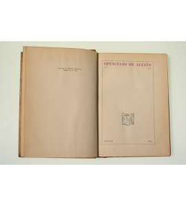 Opúsculos de Alzate