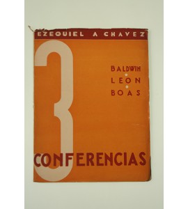 Tres conferencias. La vida y obra de tres profesores ilustres de la Universidad Nacional de México