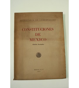 Constituciones de México