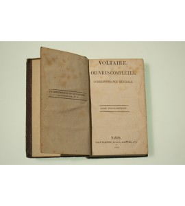 Voltaire Oeuvres Complete. Correspondance Générale