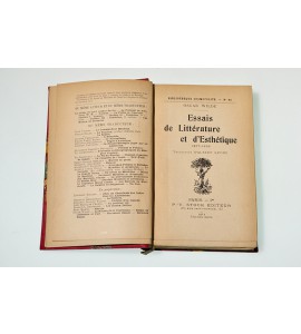 Essais de Littérature et d´Esthétique 1877-1885