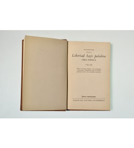 Libertad bajo palabra, obra poética (1935-1957)