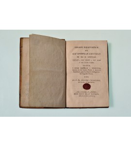 Versión parafrastica de las epistolas canónicas de los ss. apóstoles Santiago, San Pedro, San Juan y San Judas Tadeo