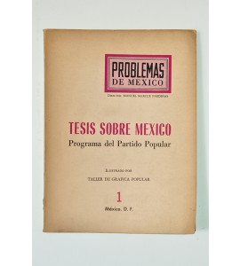 Tesis sobre México. Programa del Partido Popular
