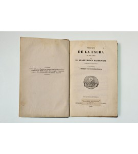 Tratado de la Usura en tres libros *