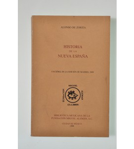 Historia de la Nueva España (ABAJO CH)