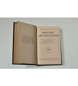 Histoire des Religions III