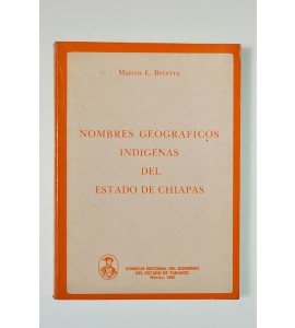 Nombres geográficos índigenas del estado de Chiapas