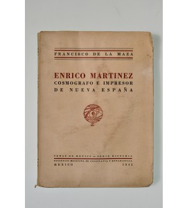 Enrico Martínez cosmógrafo e impresor de Nueva España (ABAJO CH)