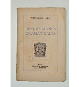 Disquisiciones gramaticales