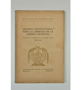 Decreto Constitucional para la libertad de la América Mexicana