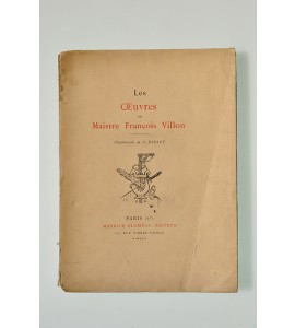 Les oeuvres de Maistre Francois Villon
