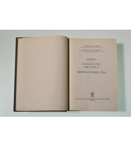 Historia de la Literatura Española e Hispanoamericana