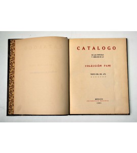 Catálogo de las pinturas y dibujos de la Colección Pani *