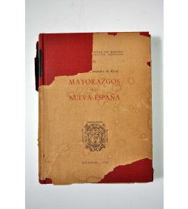 Mayorazgos de la Nueva España *