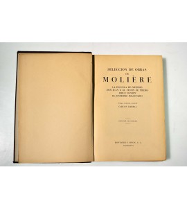 Selección de obras de Molière