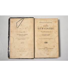 Études sur le dix-septiéme siécle. Antoine Lemaistre ses contemporains.