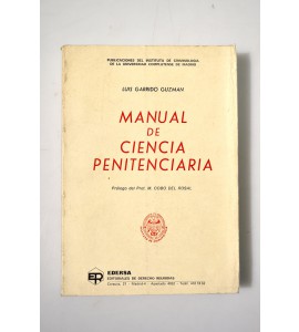Manual de ciencia penitenciaria 