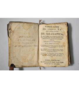 Explicación del libro IV y V del arte nuevo de gramática 