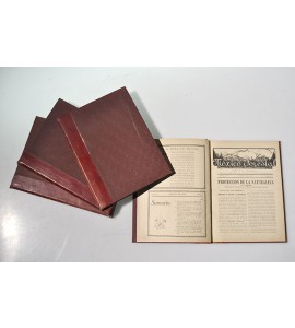 Sociedad Forestal Mexicana. 4 Tomos 