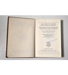 Great books of the Western Word. Euclid Archimedes Apollinius of Perga Nicomachus (Volume 11)