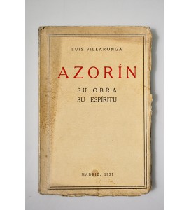 Azorín su obra su espíritu