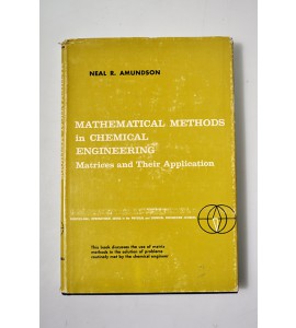 Mathematical methods in chemical engineering. Matrices and their application.