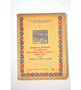 Descripción Geográfica de los Reynos de Nueva Galicia Nueva Vizcaya y Nuevo León 