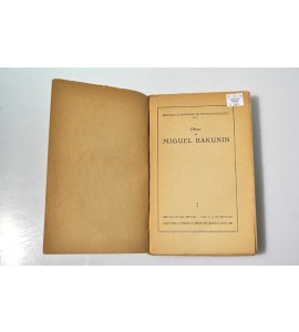 Obras de Miguel Bakunin