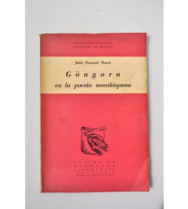Góngora en la poesía novohispana 